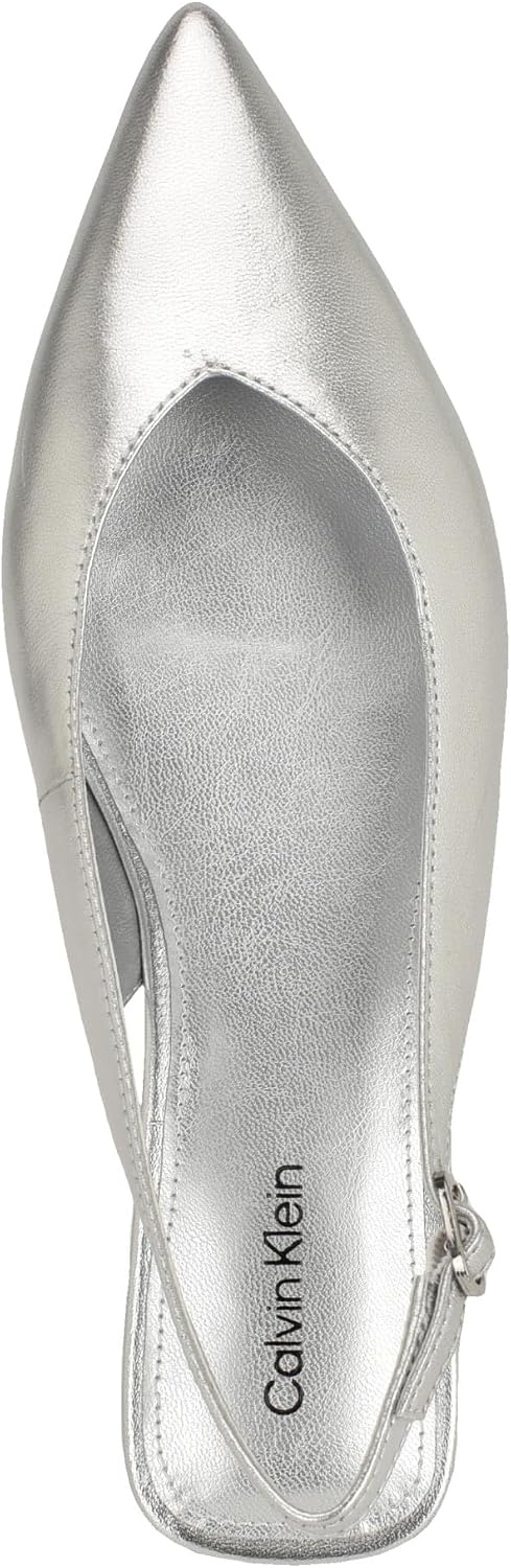 image:imageCalvin Klein GalianaSilver Metallic Leather