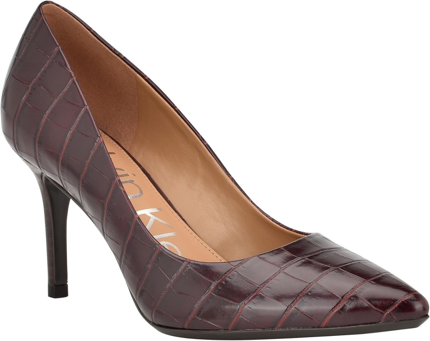 image:imageCalvin Klein Gayle PumpBordo Croco 604