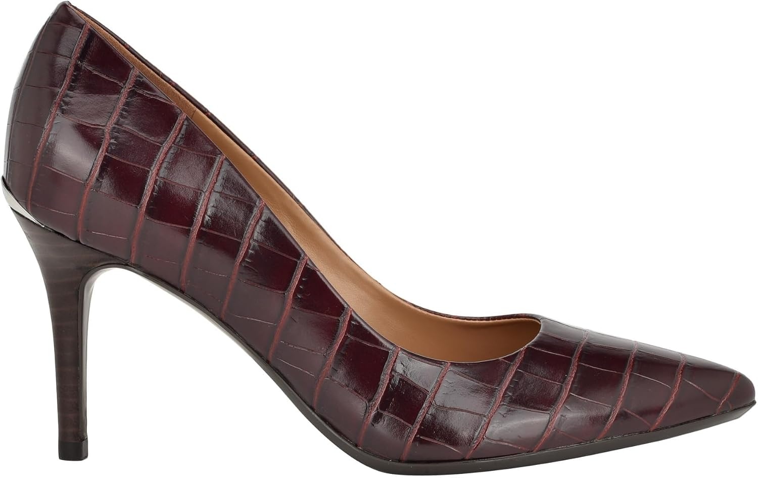 image:imageCalvin Klein Gayle PumpBordo Croco 604