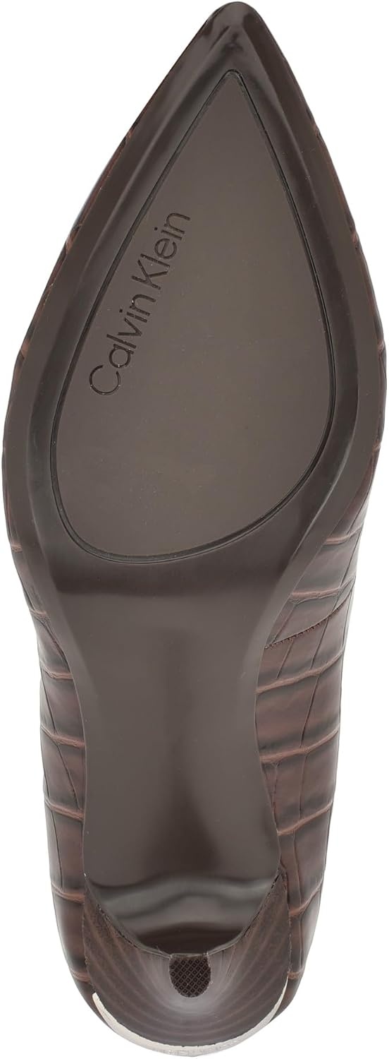 image:imageCalvin Klein Gayle PumpBrown Croco 201
