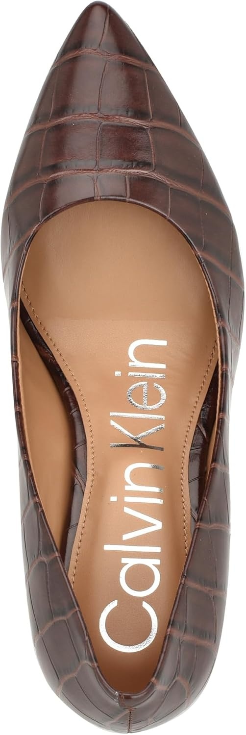 image:imageCalvin Klein Gayle PumpBrown Croco 201