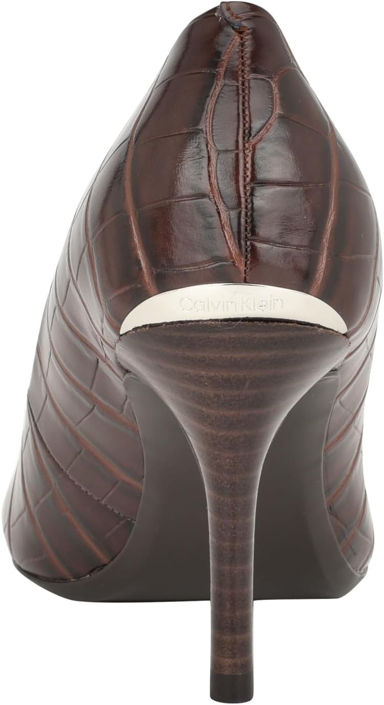 image:imageCalvin Klein Gayle PumpBrown Croco 201