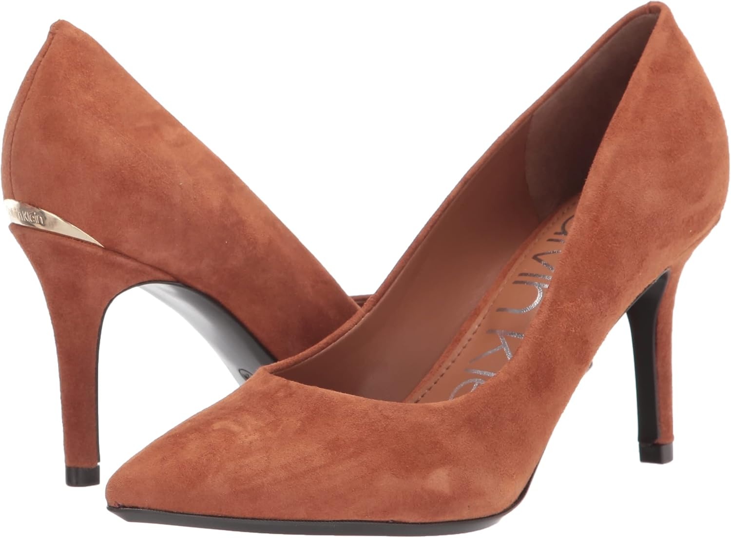 image:imageCalvin Klein Gayle PumpCognac Suede
