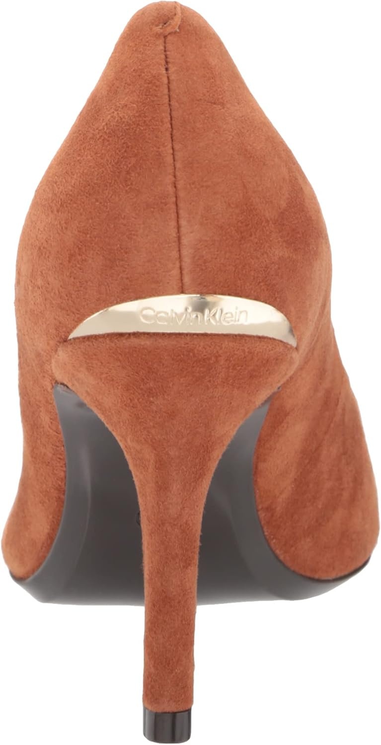 image:imageCalvin Klein Gayle PumpCognac Suede