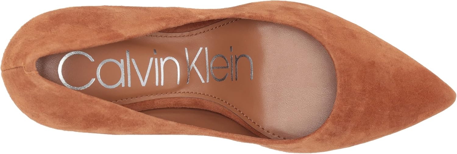 image:imageCalvin Klein Gayle PumpCognac Suede