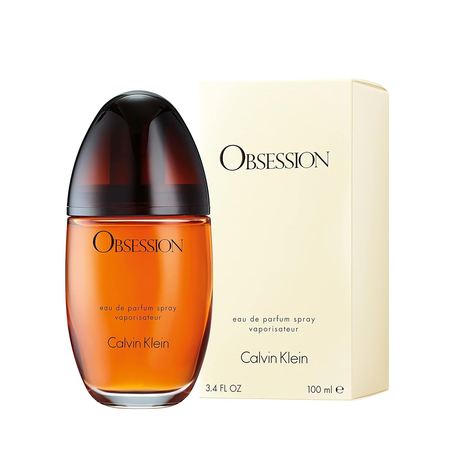 image:imageCalvin Klein Obsession Eau de Parfum Ambery Womens Perfume With Notes of Mandarin Bergamot Jasmine amp Patchouli Long Lasting FragranceEau de Parfum 33 fl oz
