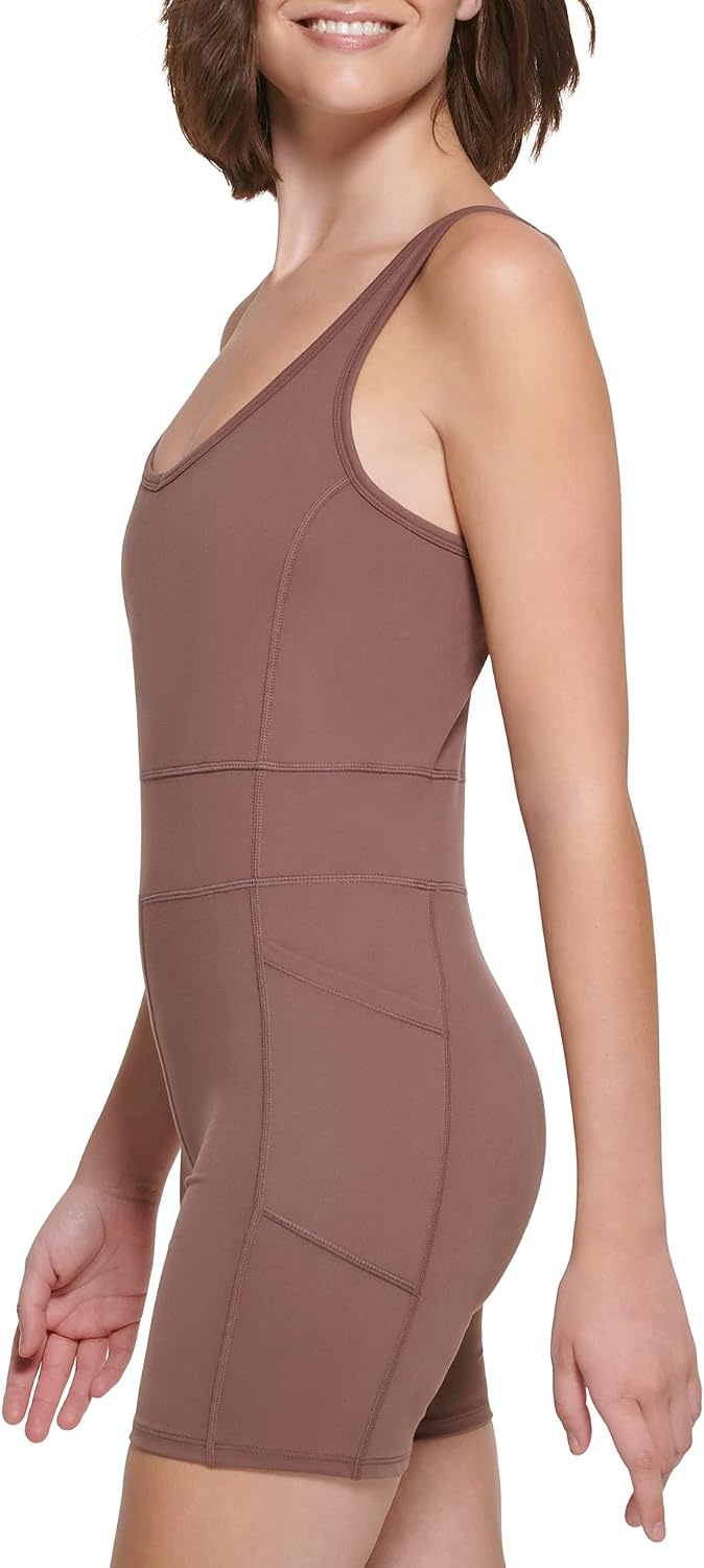 image:imageCalvin Klein Performance womens Bike Short Romper UnitardTerre