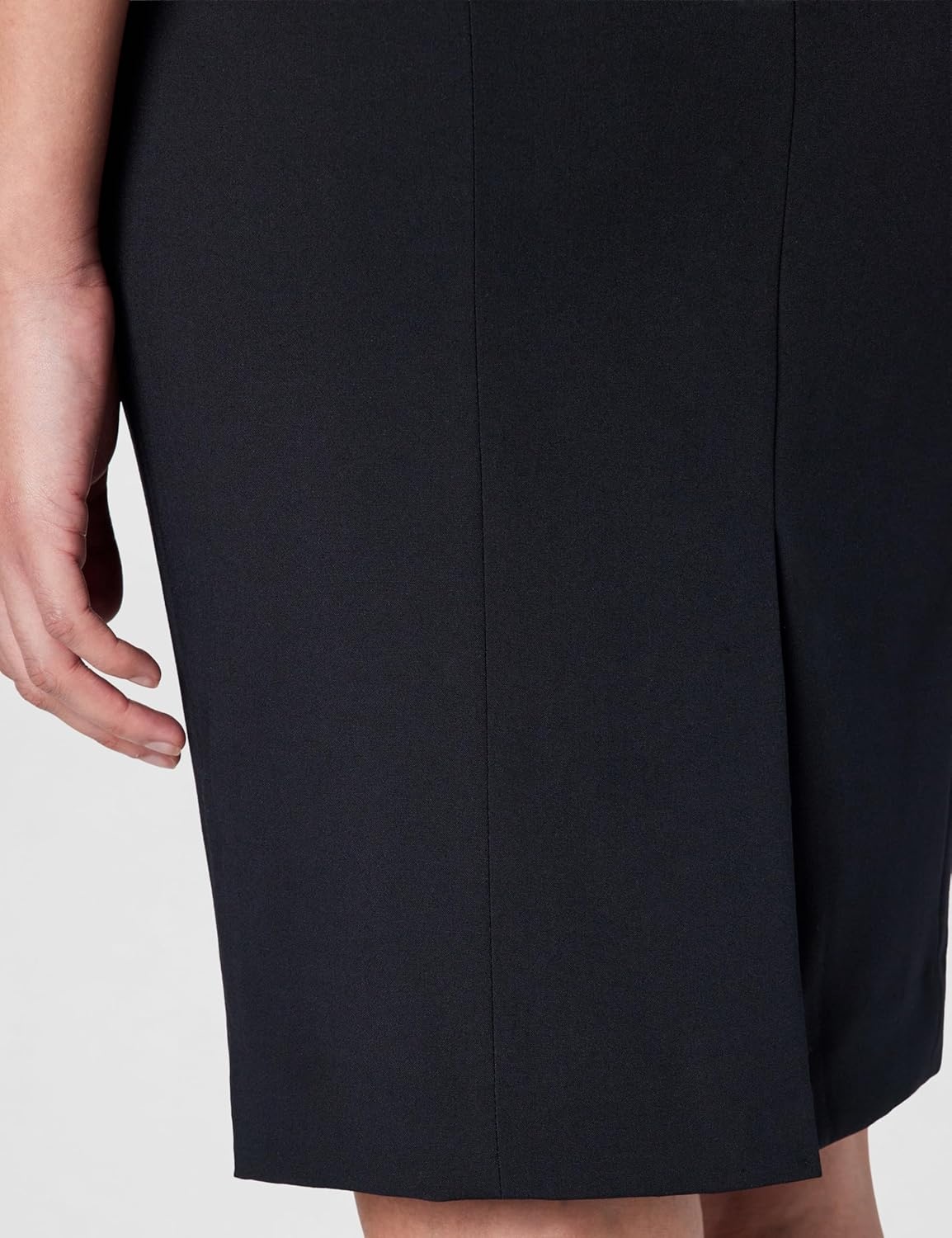 image:imageCalvin Klein Womens Centerback Zipper Velvet Wear to Work Suits SkirtNavy