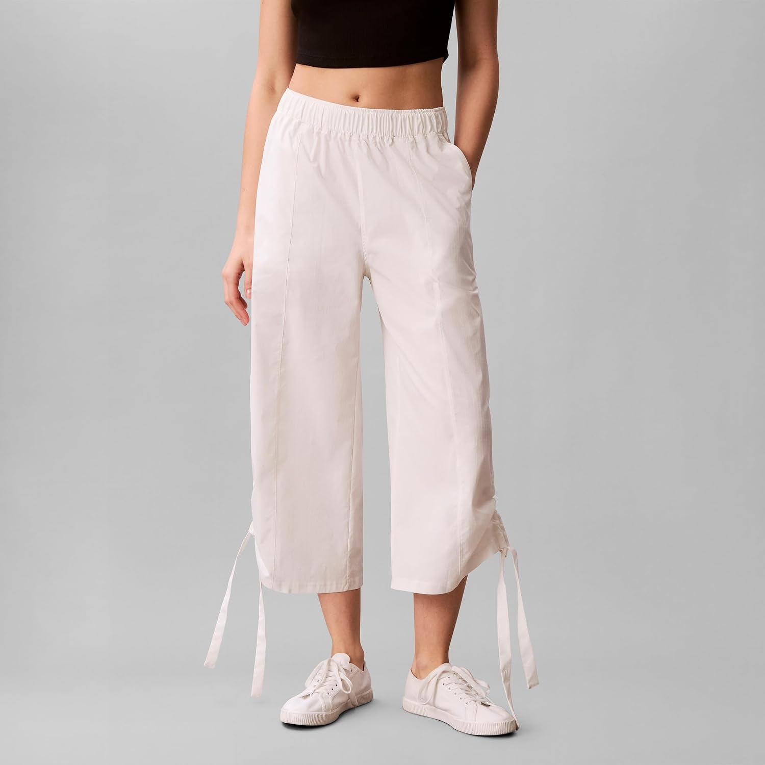 image:imageCalvin Klein Womens Commuter Capri PantsTofu