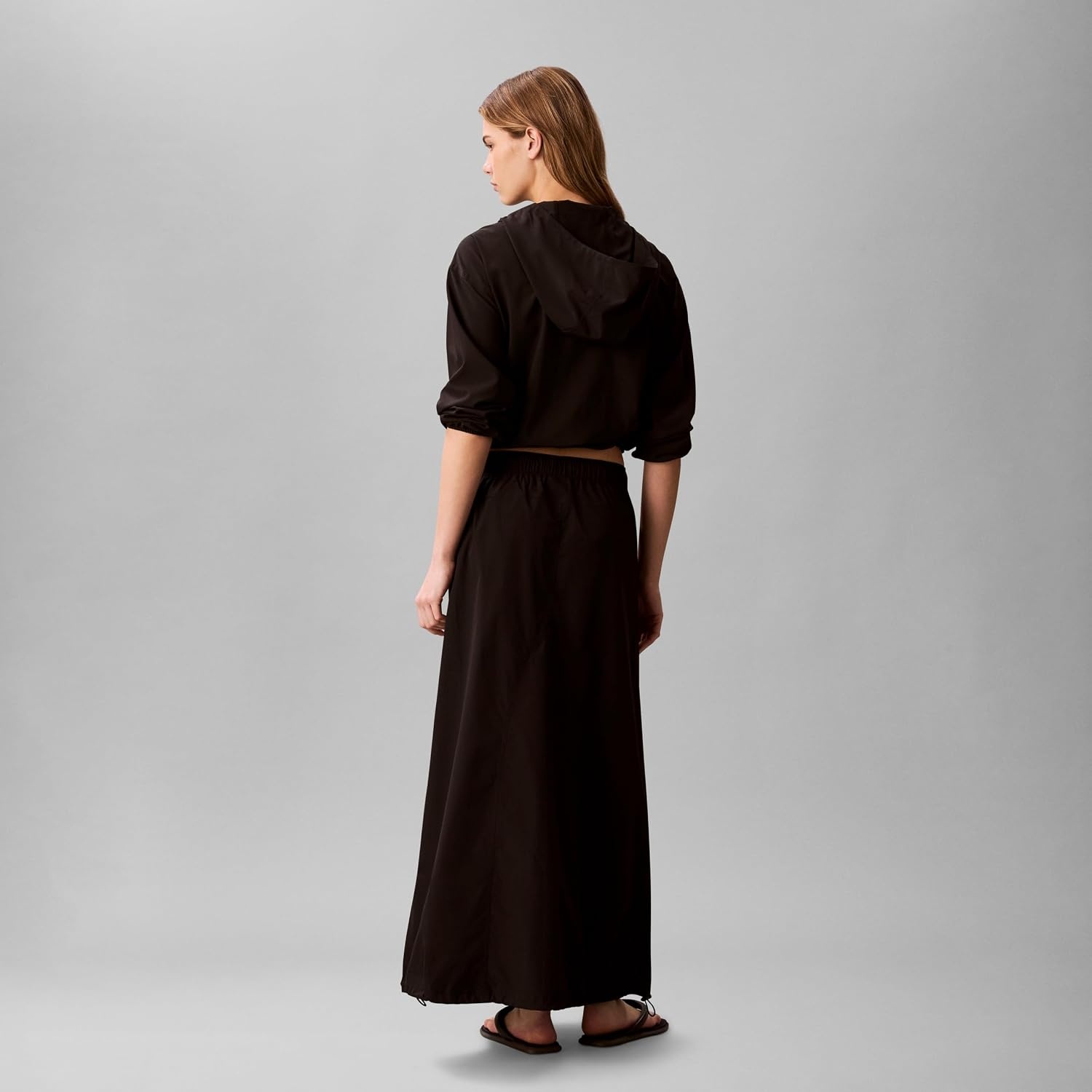 image:imageCalvin Klein Womens Commuter Long SkirtBlack