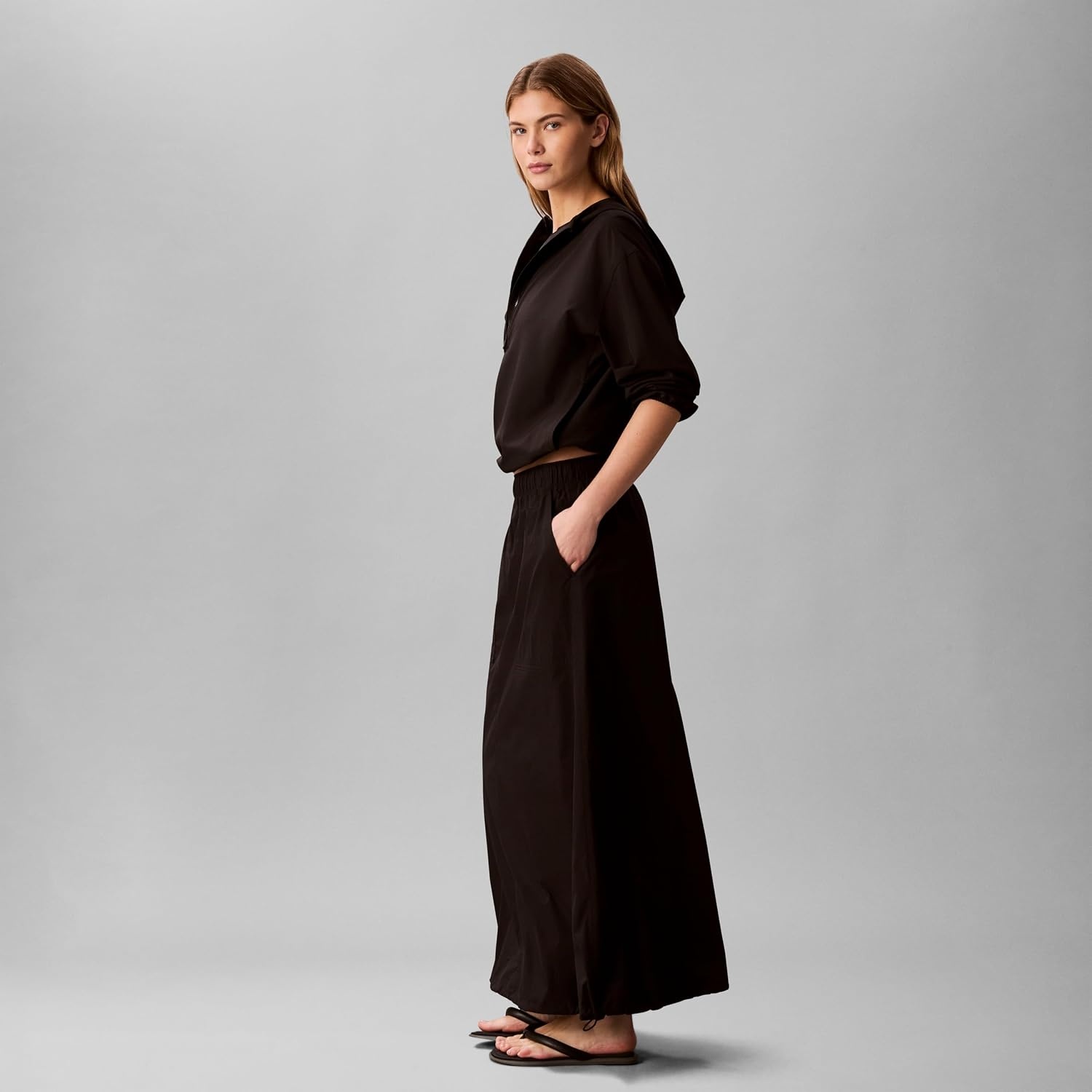 image:imageCalvin Klein Womens Commuter Long SkirtBlack
