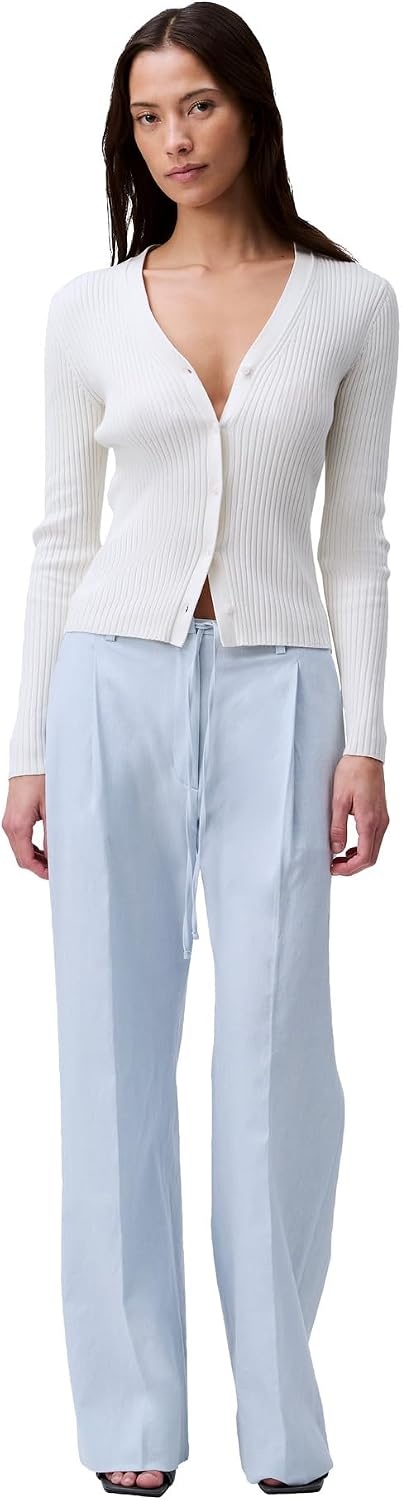 image:imageCalvin Klein Womens Cotton Rib CardiganTofu