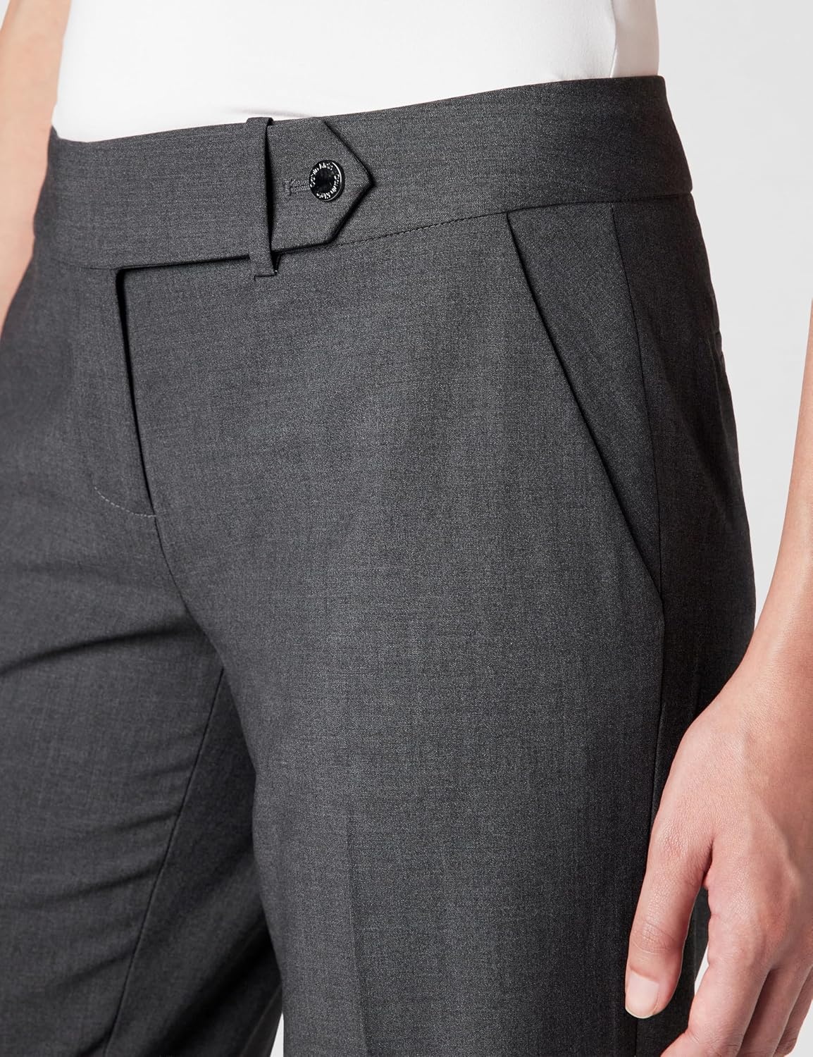 image:imageCalvin Klein Womens Modern Fit Suit PantCharcoal