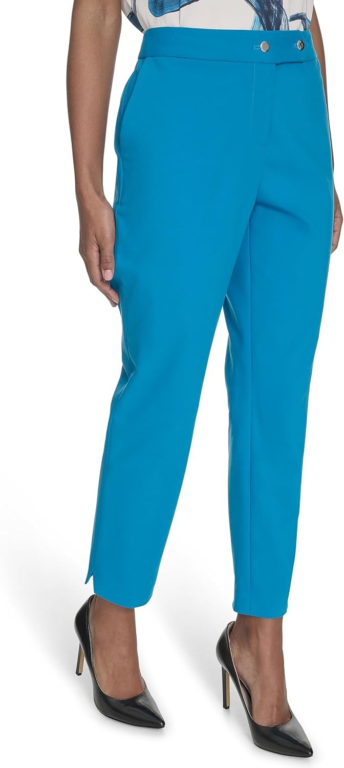 image:imageCalvin Klein Womens One Button Lux BlazerCorsica