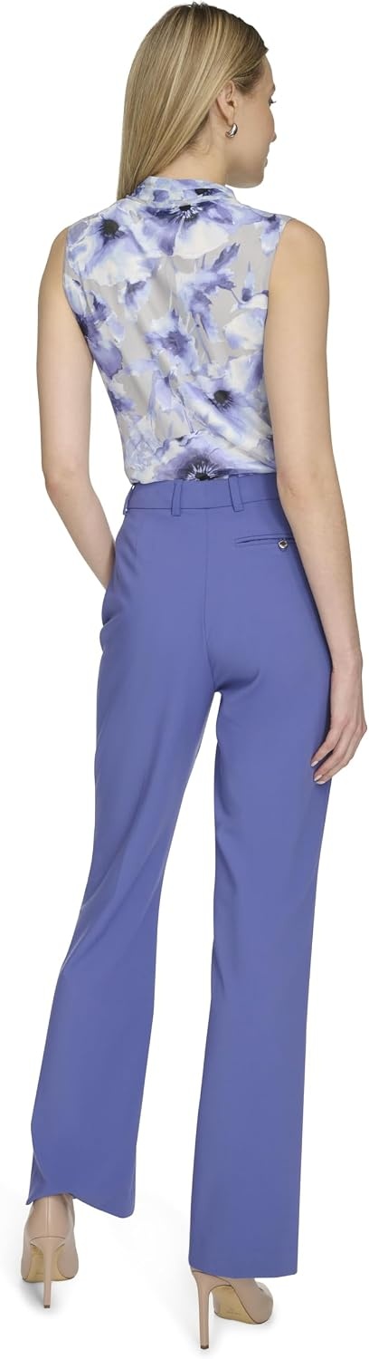 image:imageCalvin Klein Womens One Button Lux BlazerFuture Dusk