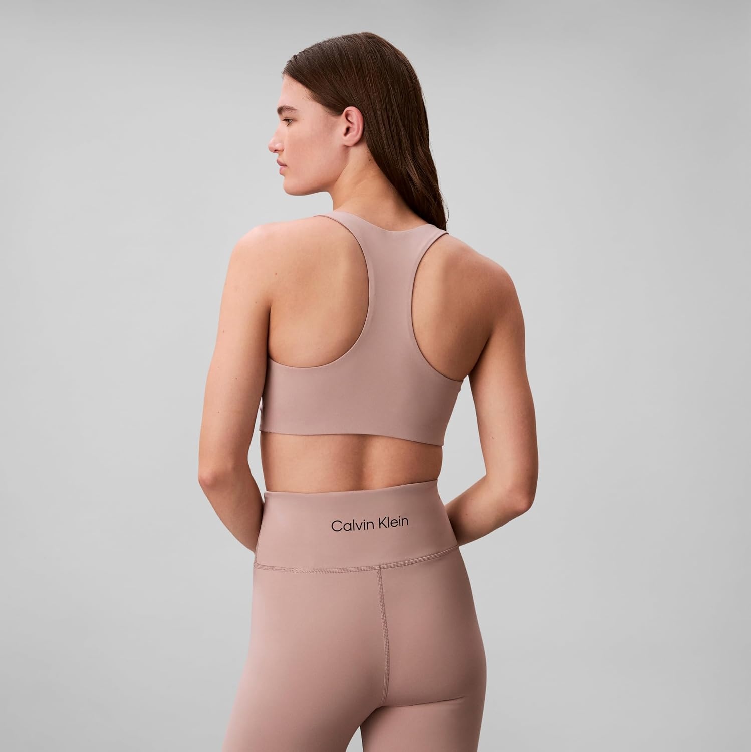 image:imageCalvin Klein Womens Performance Logo Medium Impact Sports BraSphinx