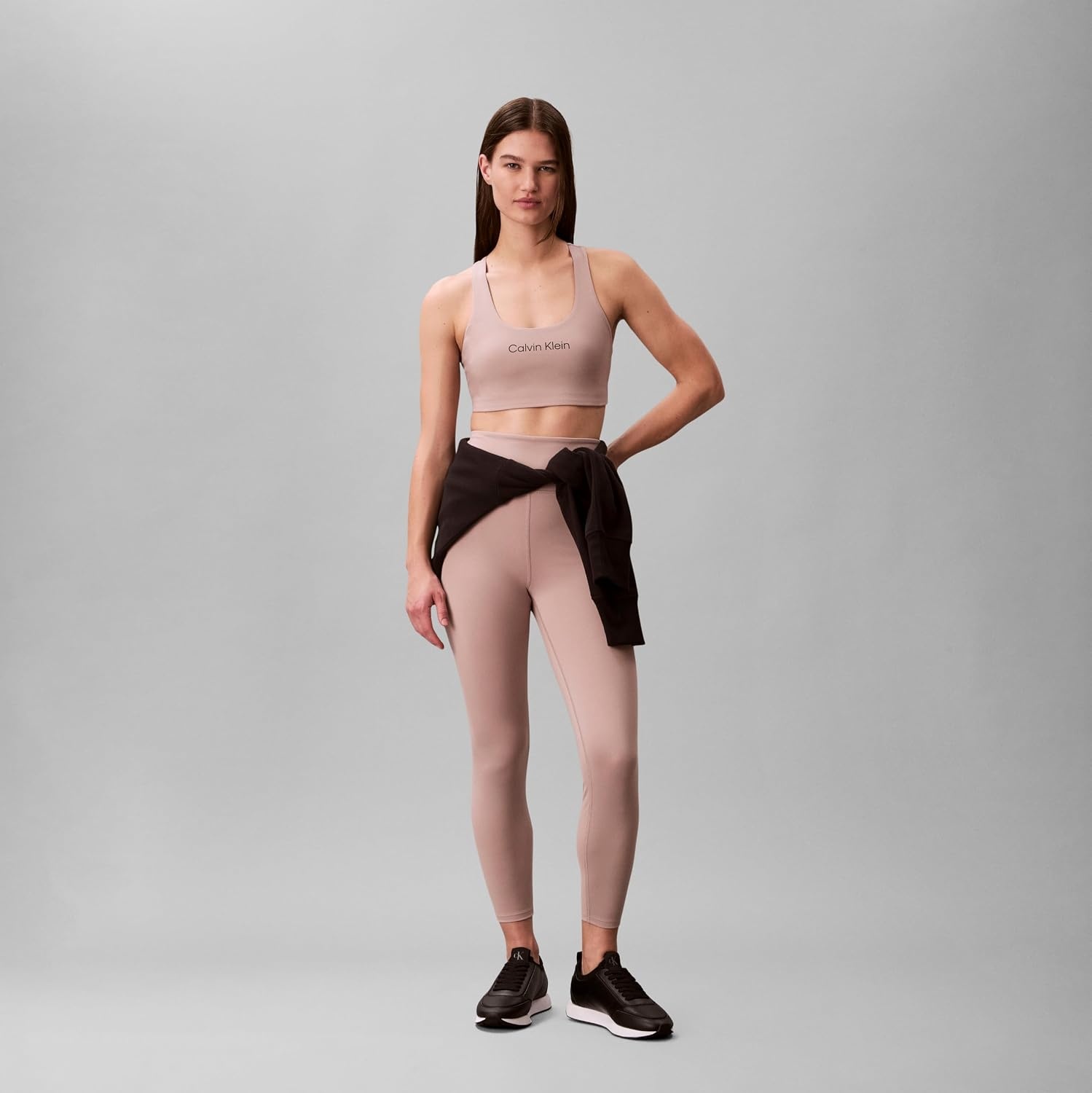 image:imageCalvin Klein Womens Performance Logo Medium Impact Sports BraSphinx