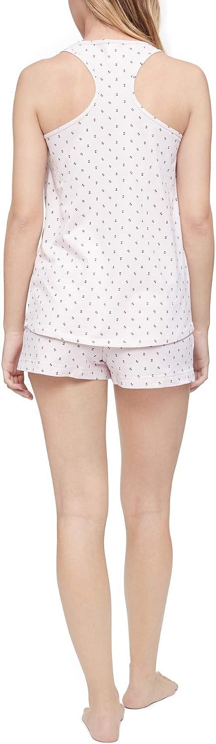 image:imageCalvin Klein Womens Tank Top and Boxer Short Pajama SetMaraschino Cherry