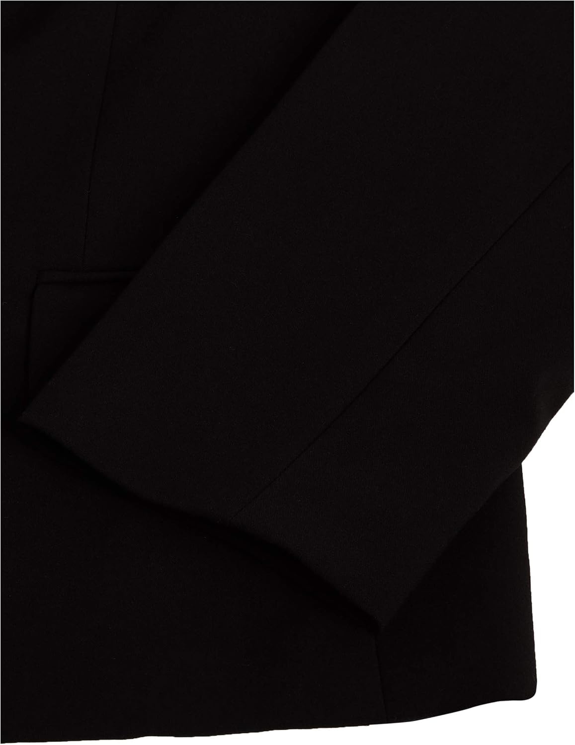 image:imageCalvin Klein Womens Two Button Lux Blazer Petite Standard amp PlusBlack