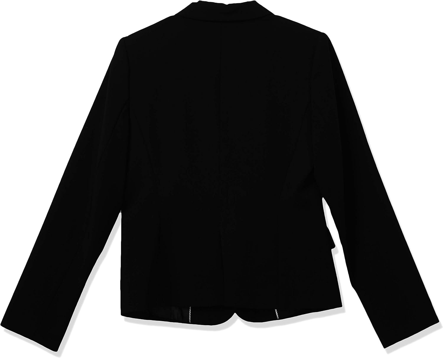 image:imageCalvin Klein Womens Two Button Lux Blazer Petite Standard amp PlusBlack