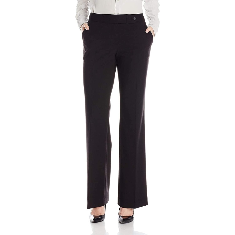 image:imageCalvin Klein Womens Modern Fit Suit PantReal Black