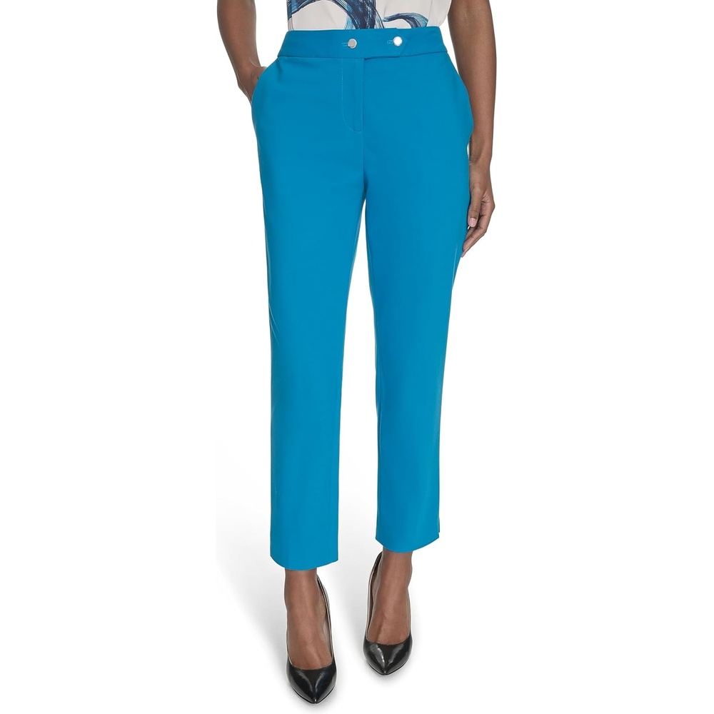image:imageCalvin Klein Womens One Button Lux BlazerCorsica