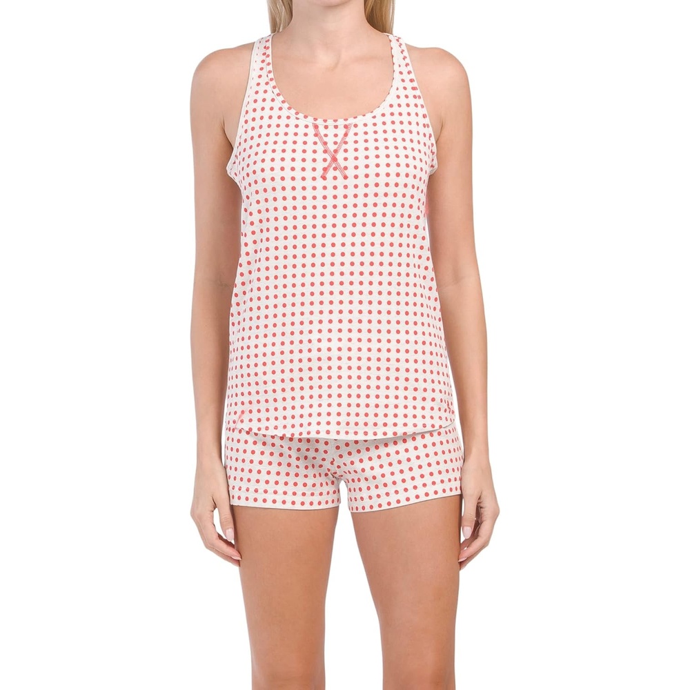 image:imageCalvin Klein Womens Tank Top and Boxer Short Pajama SetGreyqs6811100P