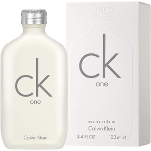 Calvin Klein CK One Eau de Toilette – Citrus Unisex Fragrance – With Notes of Green Tea(Eau de Toilette 3.3 fl oz)