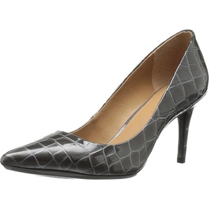 Calvin Klein Gayle Pump(Shadow Grey Croco Patent)