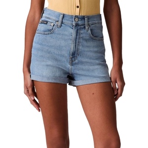 Calvin Klein Women’s High Rise Denim Shorts(Robins Egg)