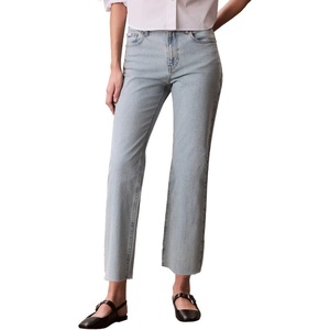 Calvin Klein Women’s High Rise Straight Fit Jeans(Indigo)
