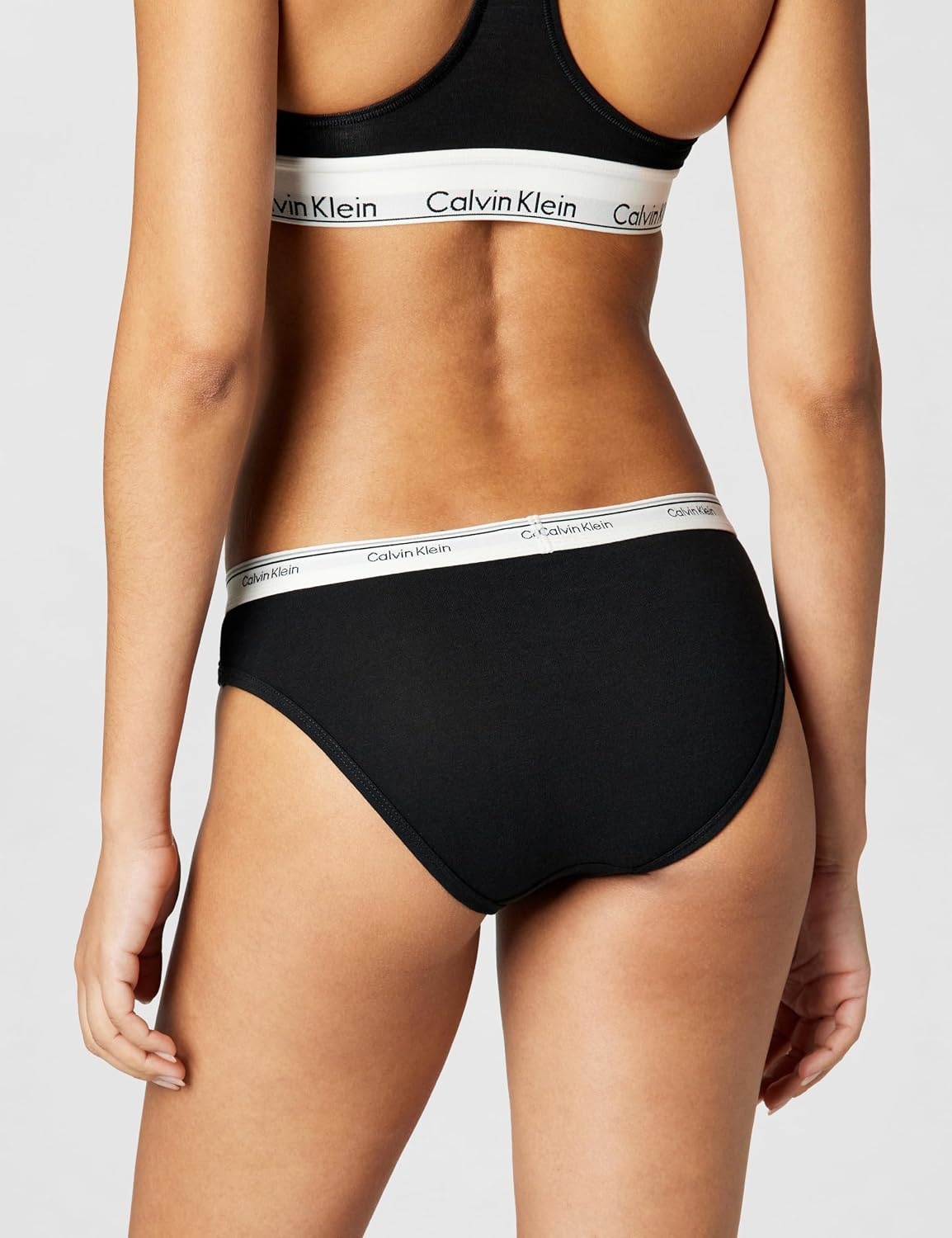 image:imageCalvin Klein Balance Cotton Stretch Bikini Panties 3 PackBlack Snow Heather Blue Glass