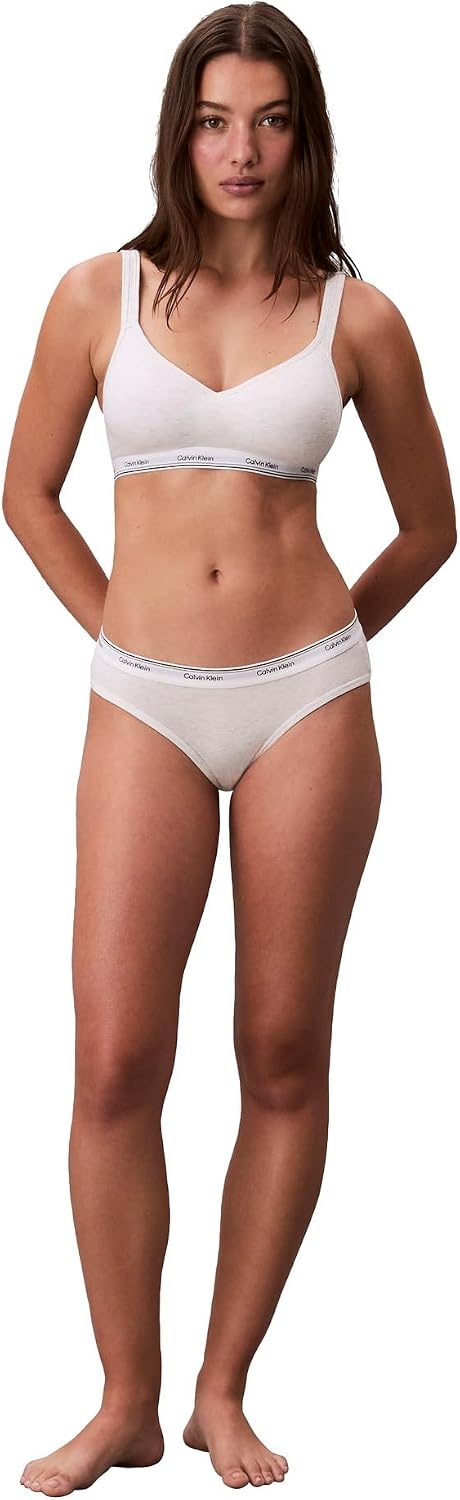 image:imageCalvin Klein Balance Cotton Stretch Bikini Panties 3 PackBlackSnow HeatherKelly Green