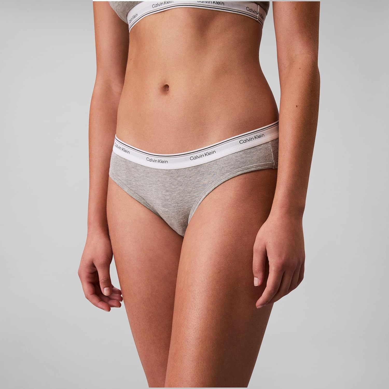 image:imageCalvin Klein Balance Cotton Stretch Bikini Panties 3 PackSpeakeasy Grey Heather Moonlight Blue