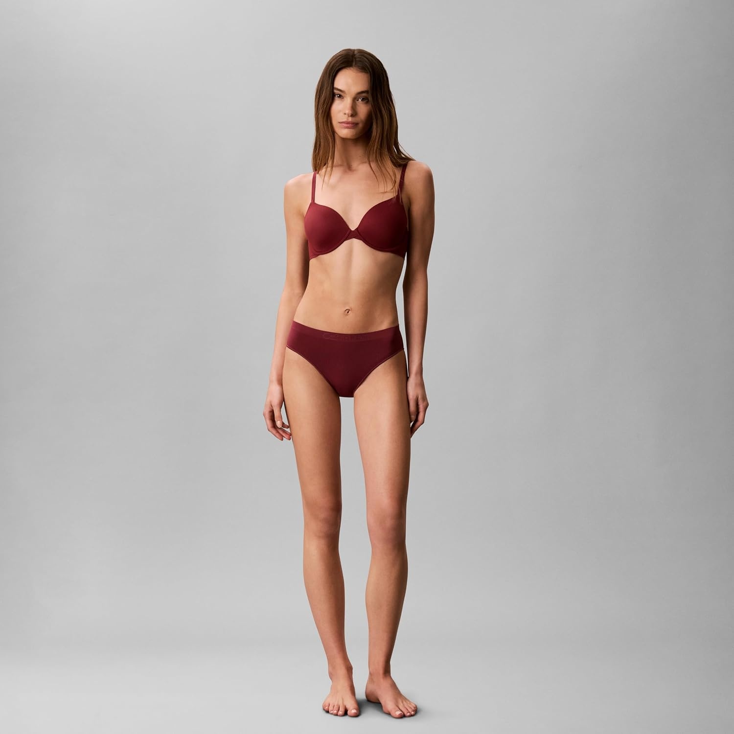 image:imageCalvin Klein Bonded Flex BikiniEstablished Red