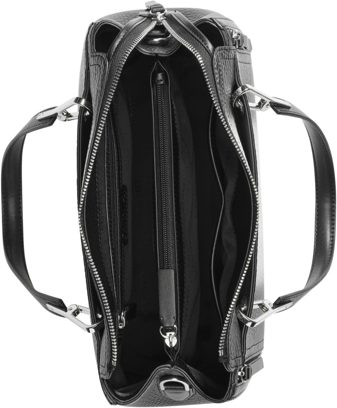 image:imageCalvin Klein Bubble Lamb Novelty Organization SatchelBlack Multi