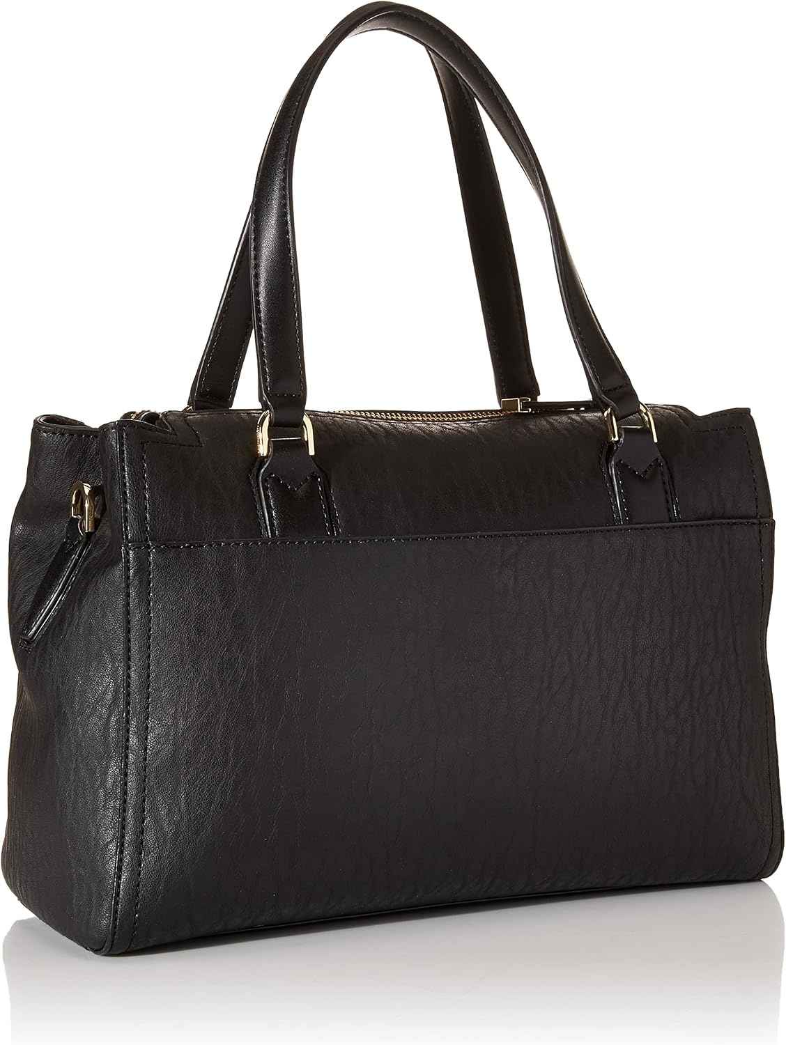 image:imageCalvin Klein Bubble Lamb Novelty Organization SatchelBlackGold