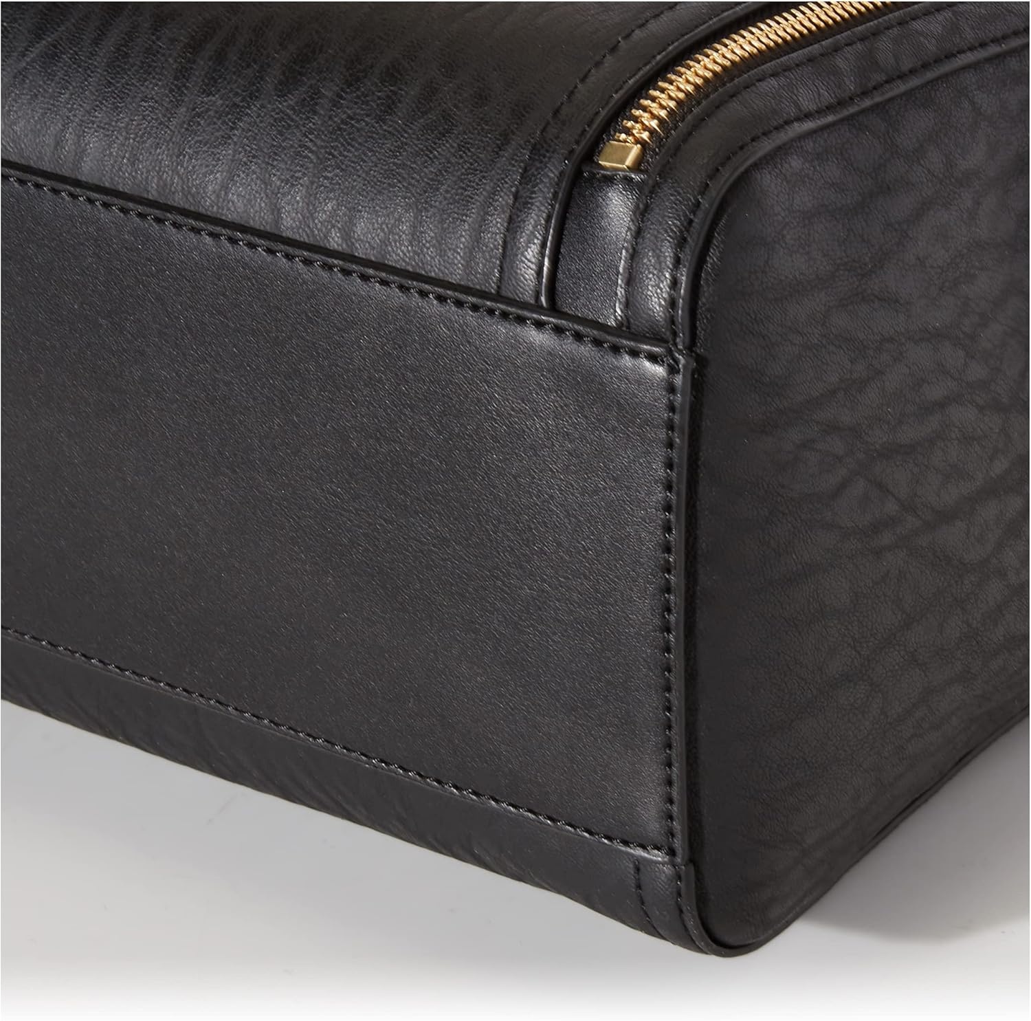 image:imageCalvin Klein Bubble Lamb Novelty Organization SatchelBlackGold