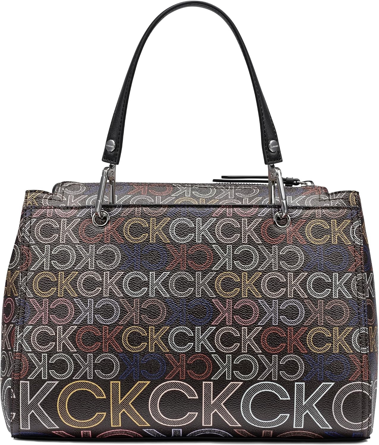 image:imageCalvin Klein Bubble Lamb Novelty Organization SatchelBrown Multi