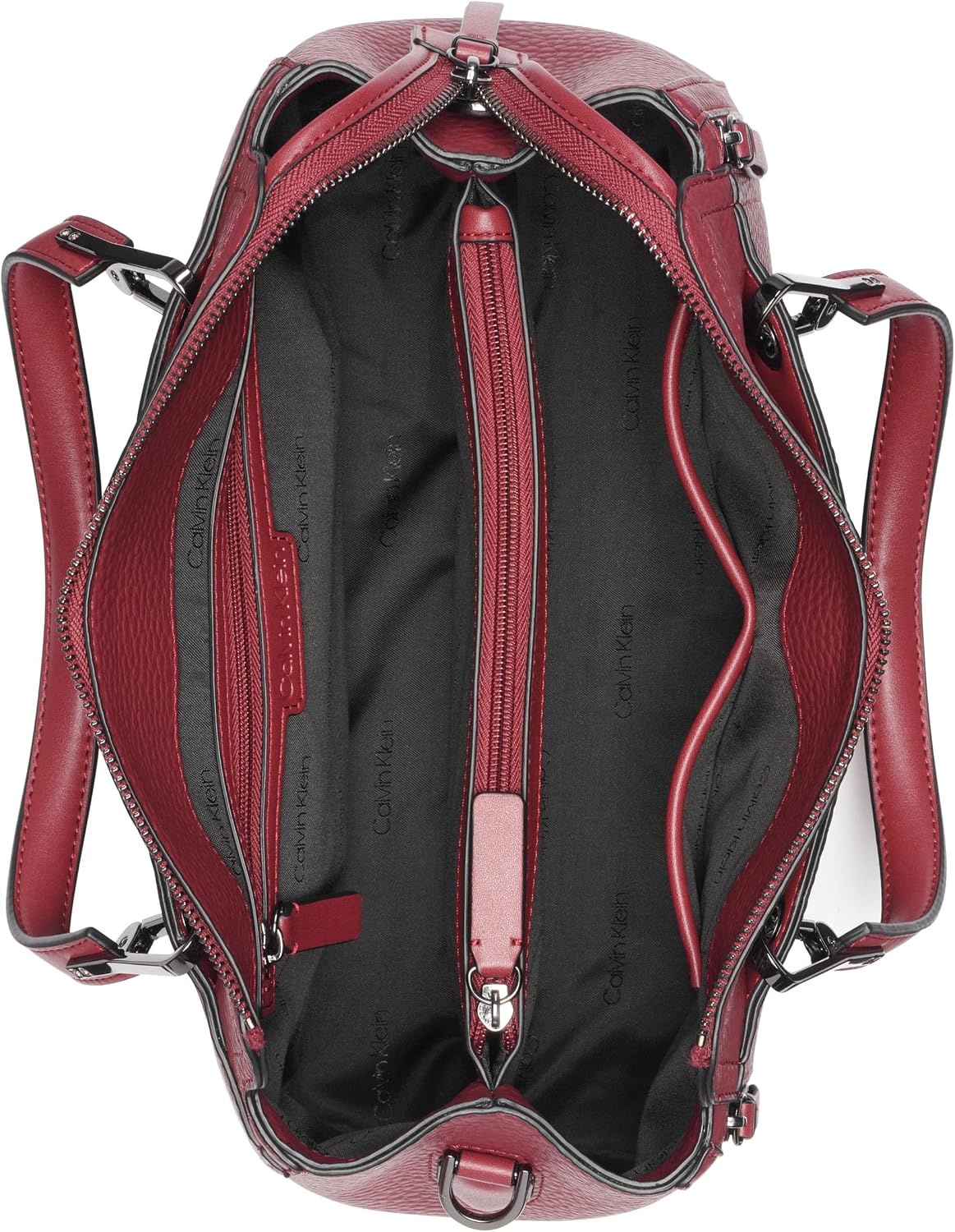 image:imageCalvin Klein Bubble Lamb Novelty Organization SatchelCabernet