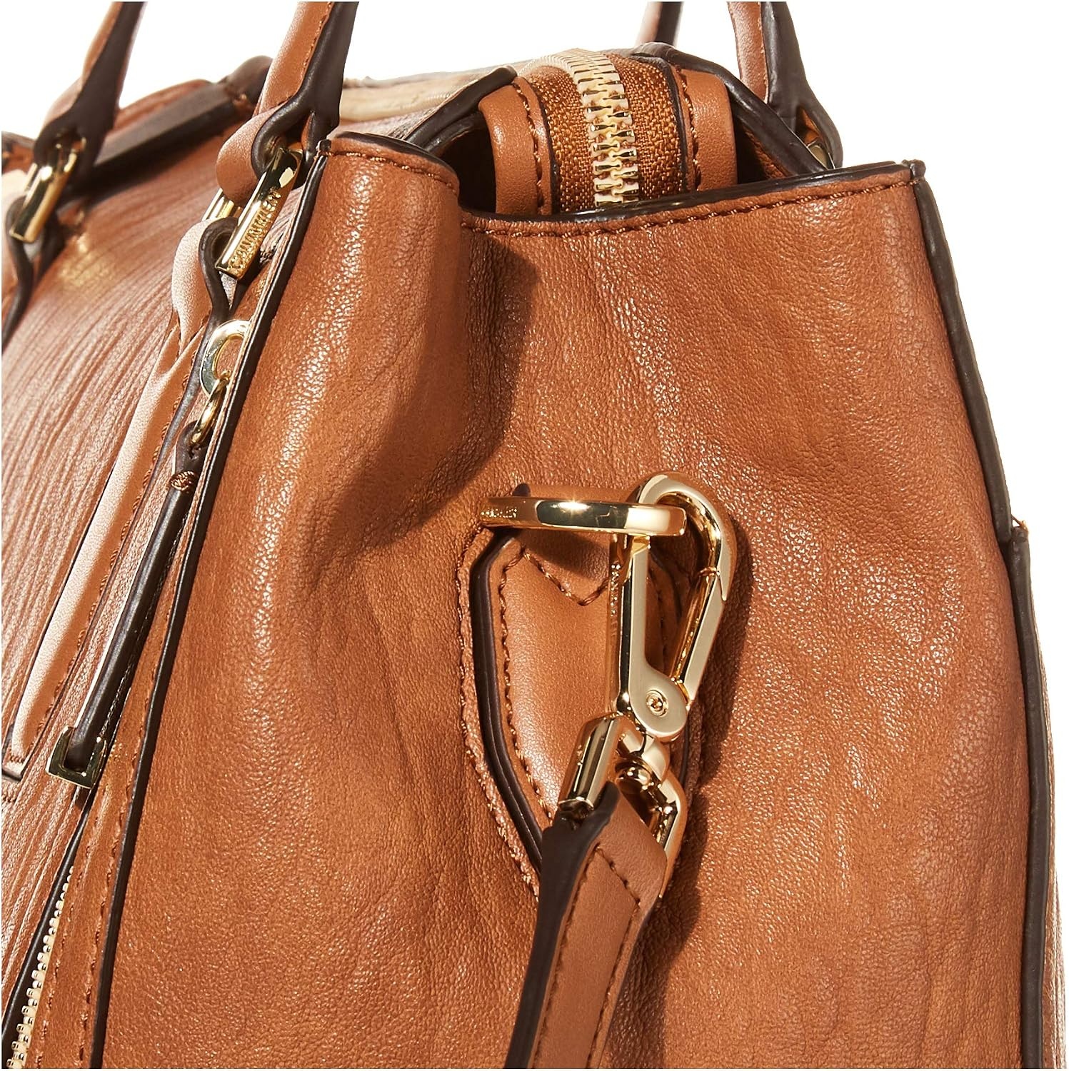 image:imageCalvin Klein Bubble Lamb Novelty Organization SatchelCaramel