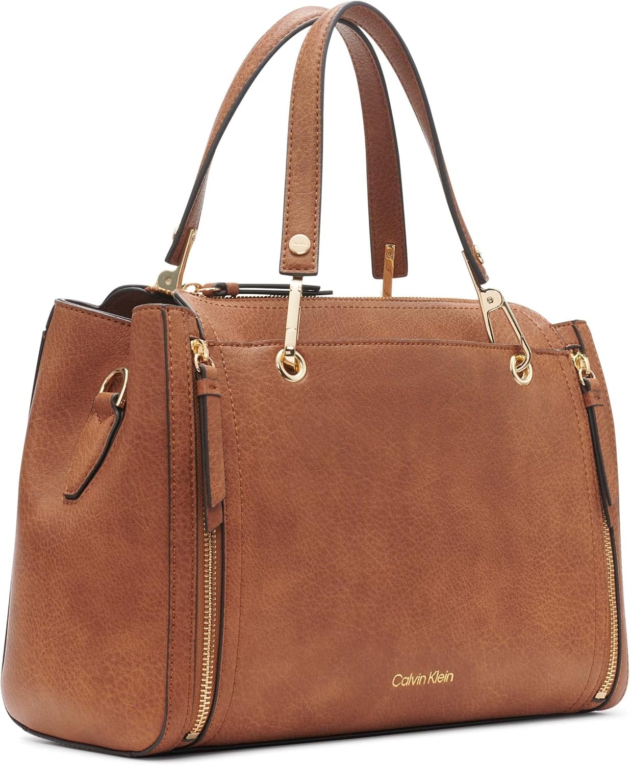 image:imageCalvin Klein Bubble Lamb Novelty Organization SatchelCaramel Combo