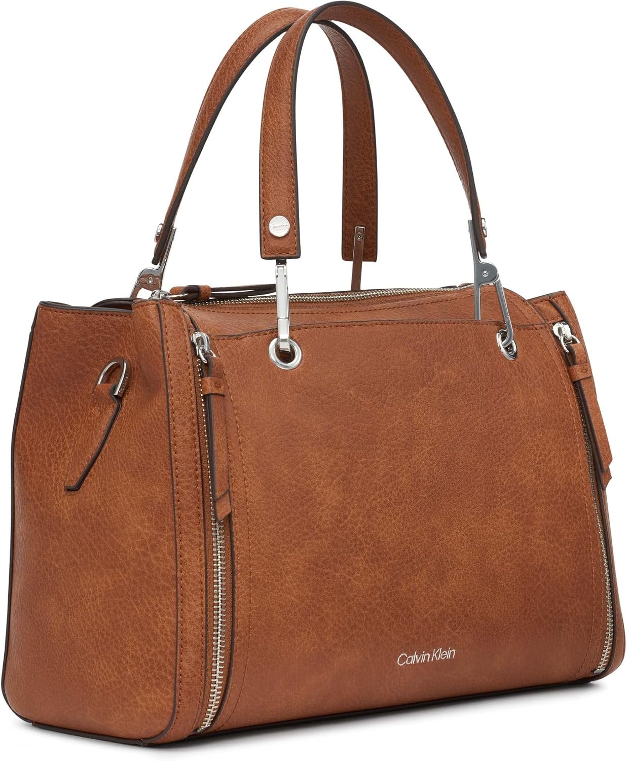 image:imageCalvin Klein Bubble Lamb Novelty Organization SatchelCaramel Mix