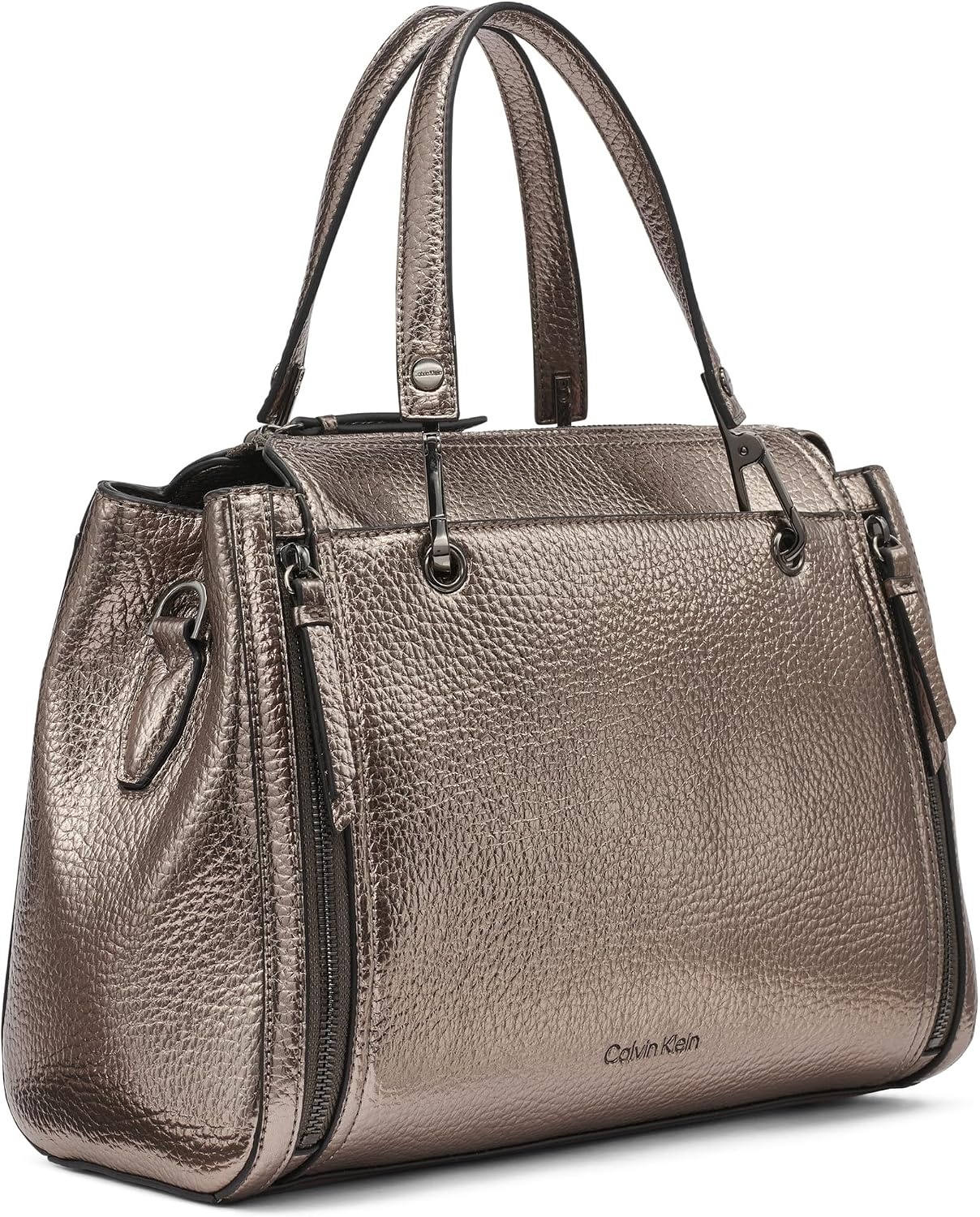 image:imageCalvin Klein Bubble Lamb Novelty Organization SatchelGunmetal