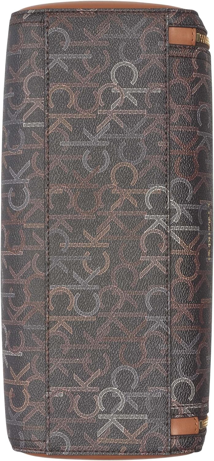 image:imageCalvin Klein Bubble Lamb Novelty Organization SatchelNeutral Multi Logo