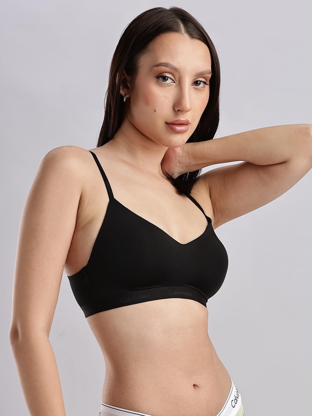 image:imageCalvin Klein Form to Body Lightly Lined BraletteBlack