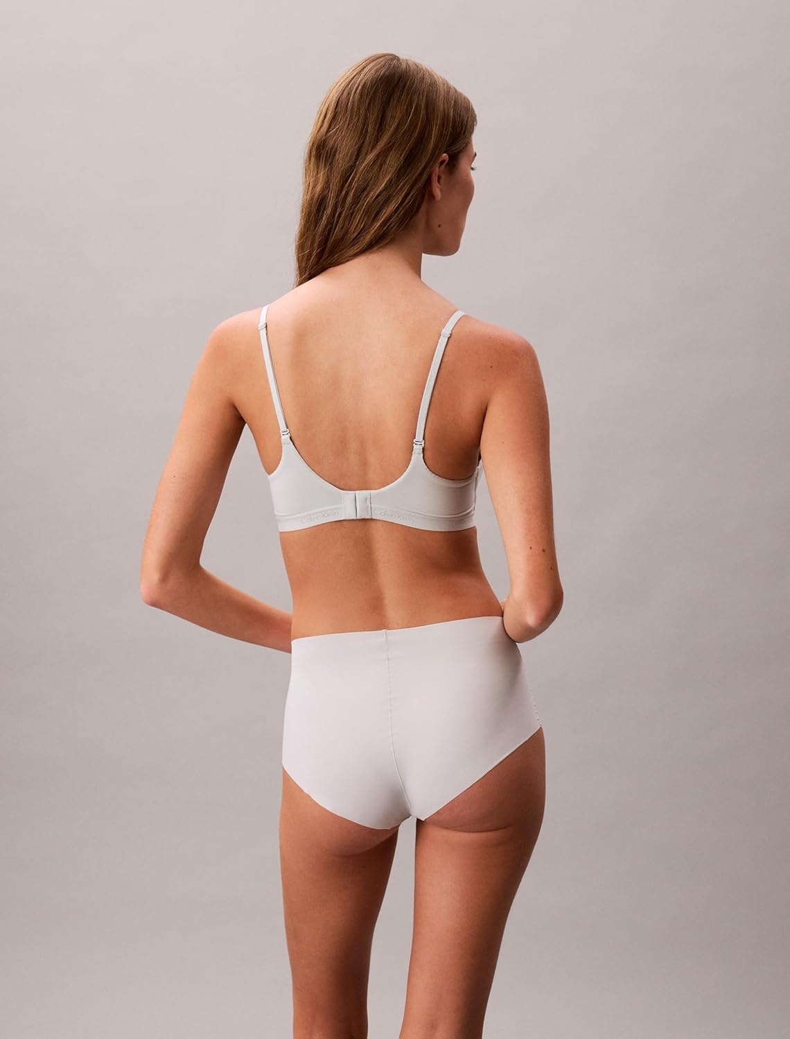 image:imageCalvin Klein Form to Body Lightly Lined BraletteSky Gray