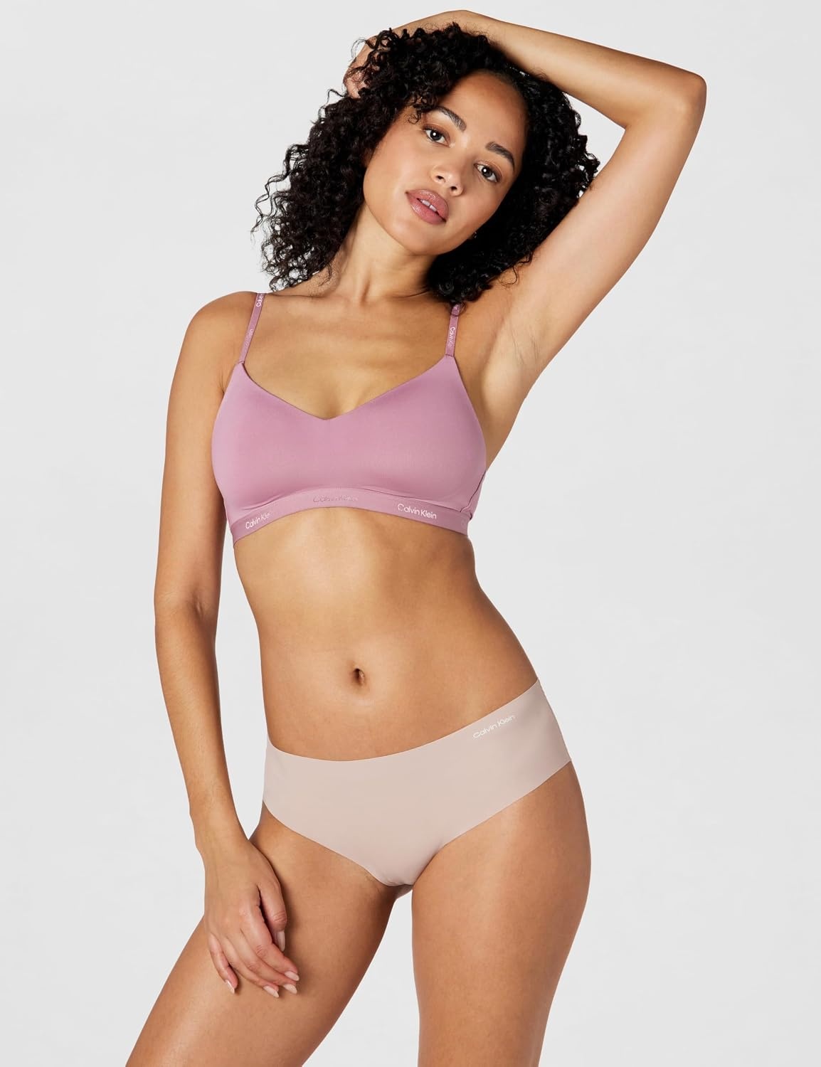 image:imageCalvin Klein Form to Body Lightly Lined BraletteSoft Mauve