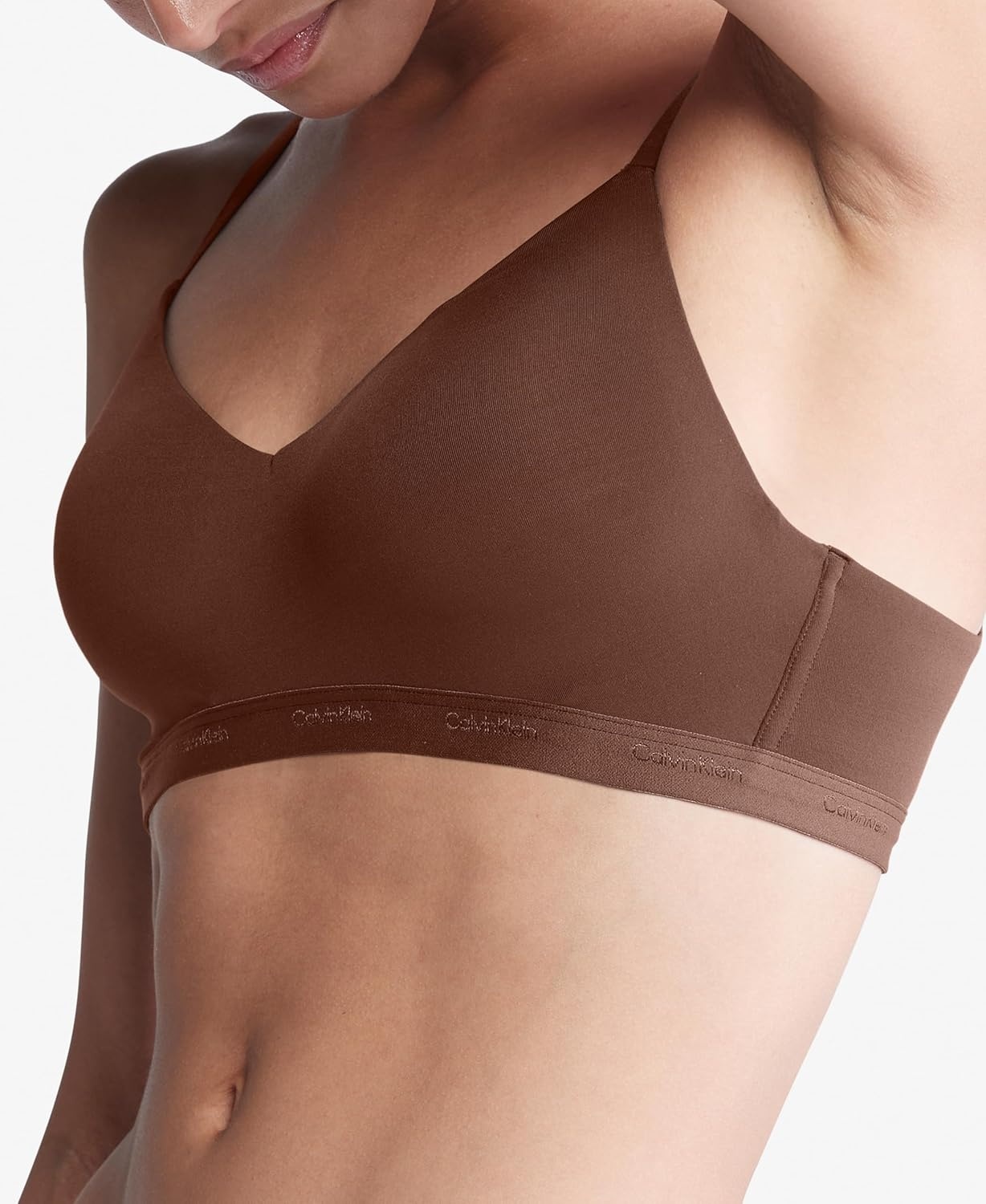 image:imageCalvin Klein Form to Body Lightly Lined BraletteUmber