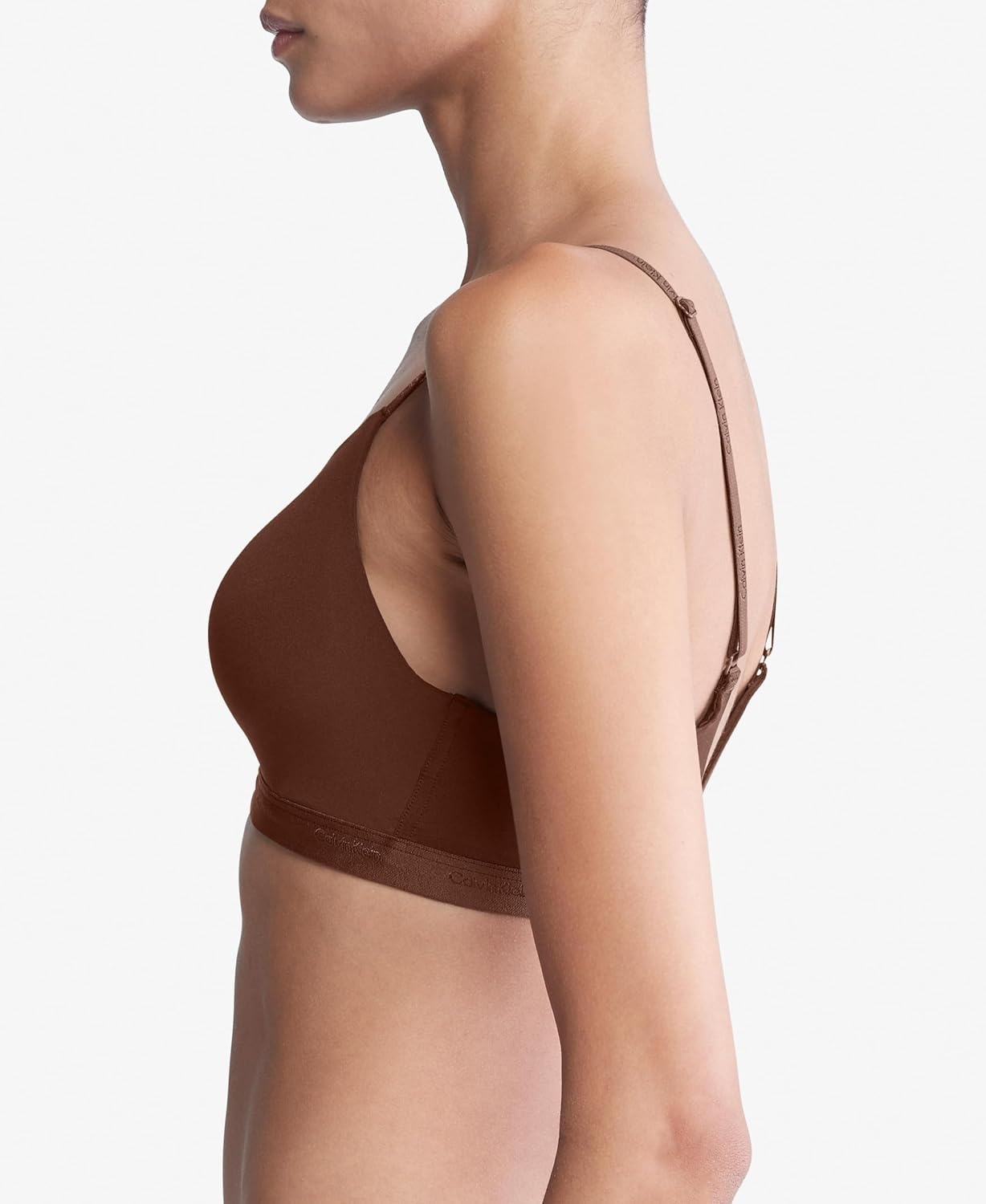 image:imageCalvin Klein Form to Body Lightly Lined BraletteUmber